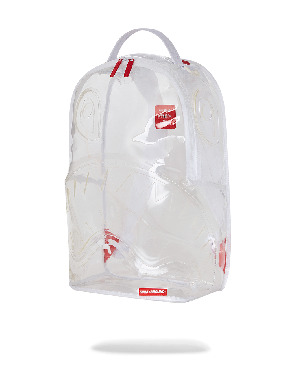 SPRAYGROUND CLEAR AS DAY - 100% ALL CLEAR DLX BACKPACK
