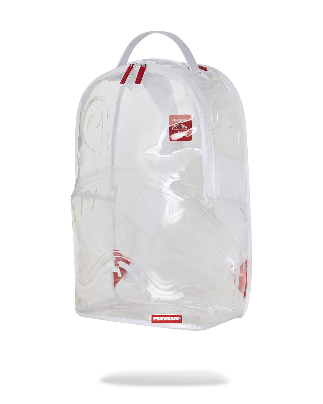 SPRAYGROUND CLEAR AS DAY - 100% ALL CLEAR DLX BACKPACK