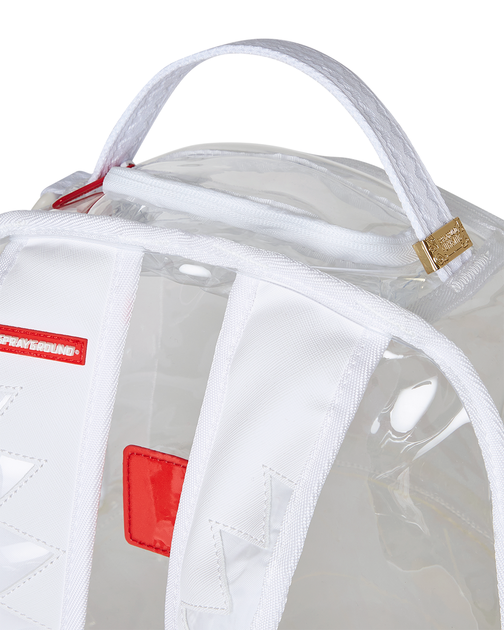 SPRAYGROUND CLEAR AS DAY - 100% ALL CLEAR DLX BACKPACK