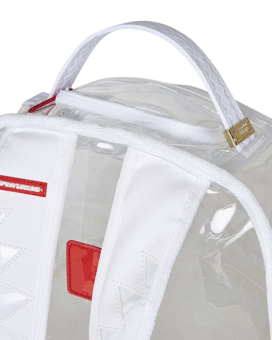 SPRAYGROUND CLEAR AS DAY - 100% ALL CLEAR DLX BACKPACK