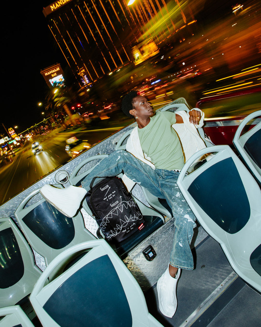 SPRAYGROUND SUCCESS IS IMMINENT SHARK DLXSR BACKPACK