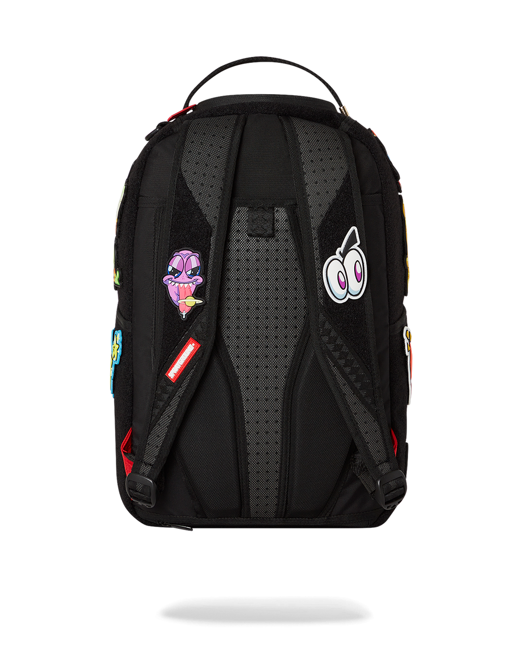 SPRAYGROUND TRANCE PARTY PATCHES BACKPACK (23 VELCRO REMOVABLE PATCHES)