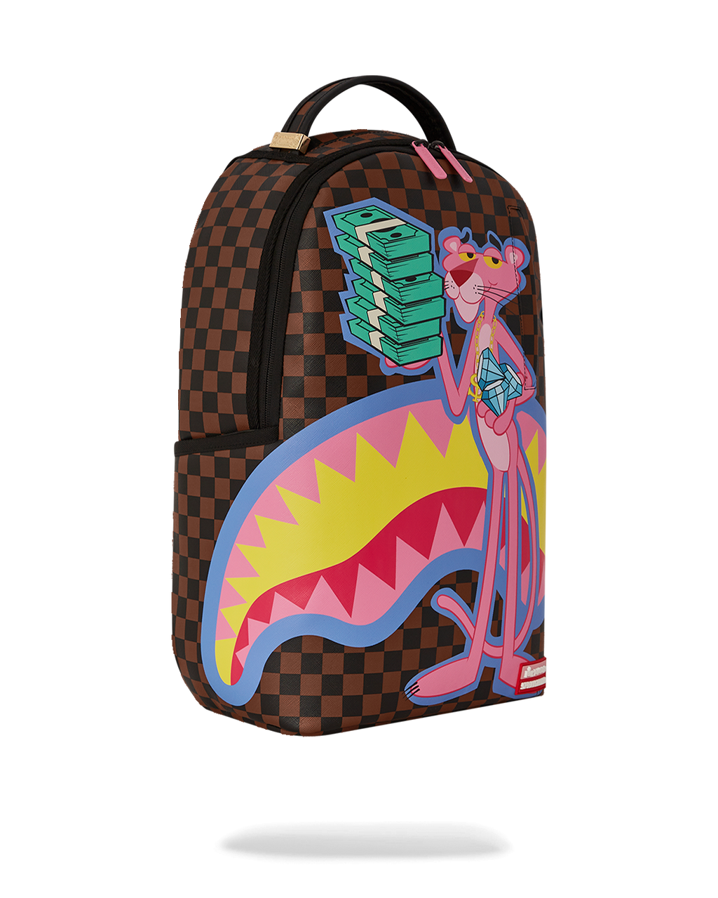 SPRAYGROUND PINK PANTHER WE OUT HERE