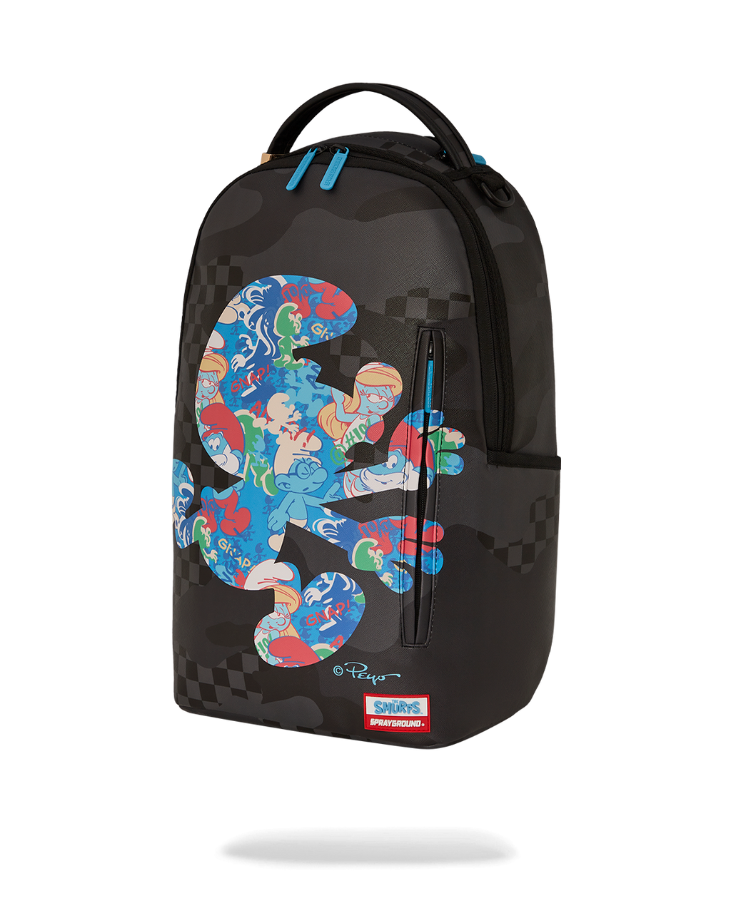 SPRAYGROUND SMURFS WITHIN DLXSV BACKPACK