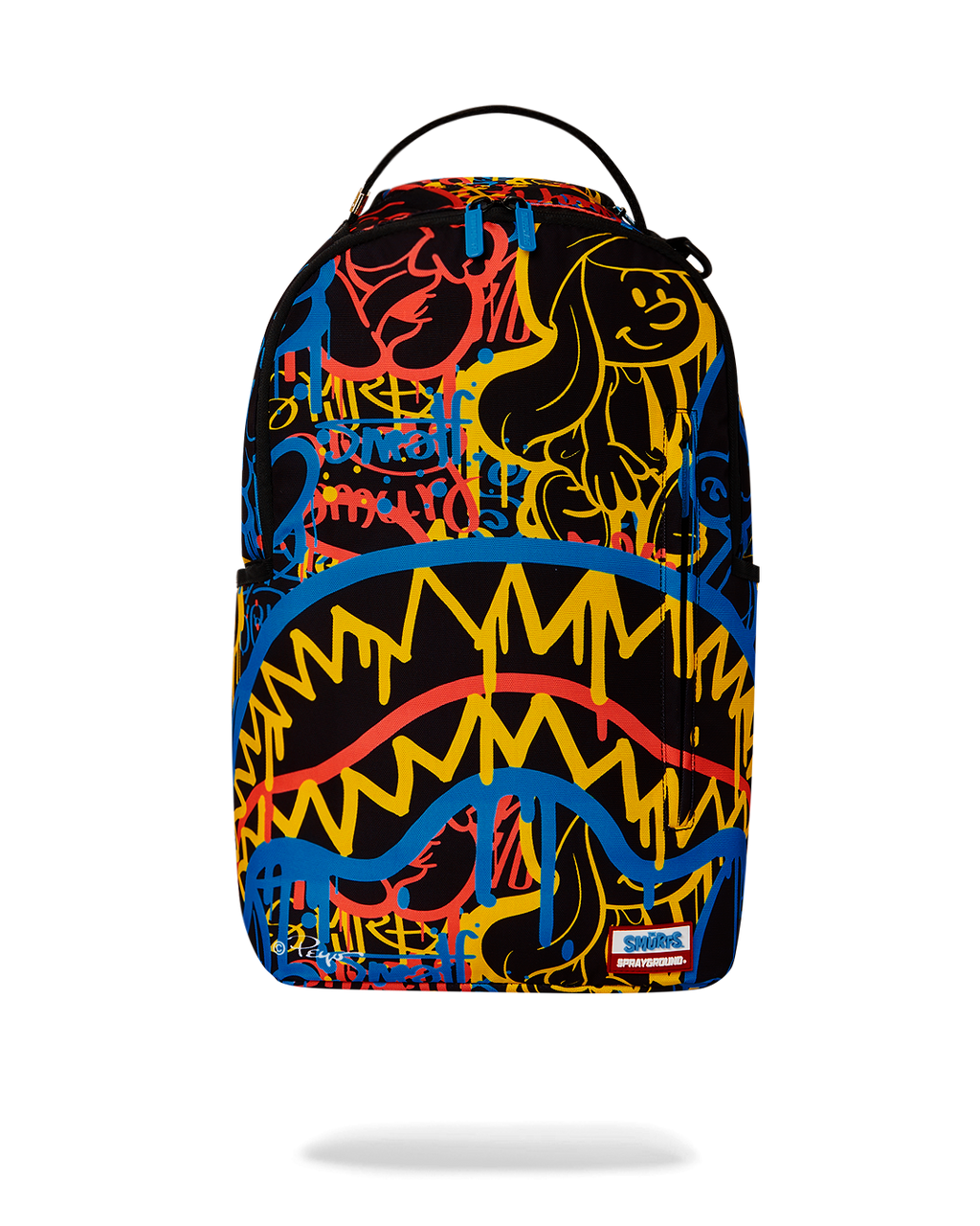 SPRAYGROUND SMURFS NEON DRIP DLXSR BACKPACK