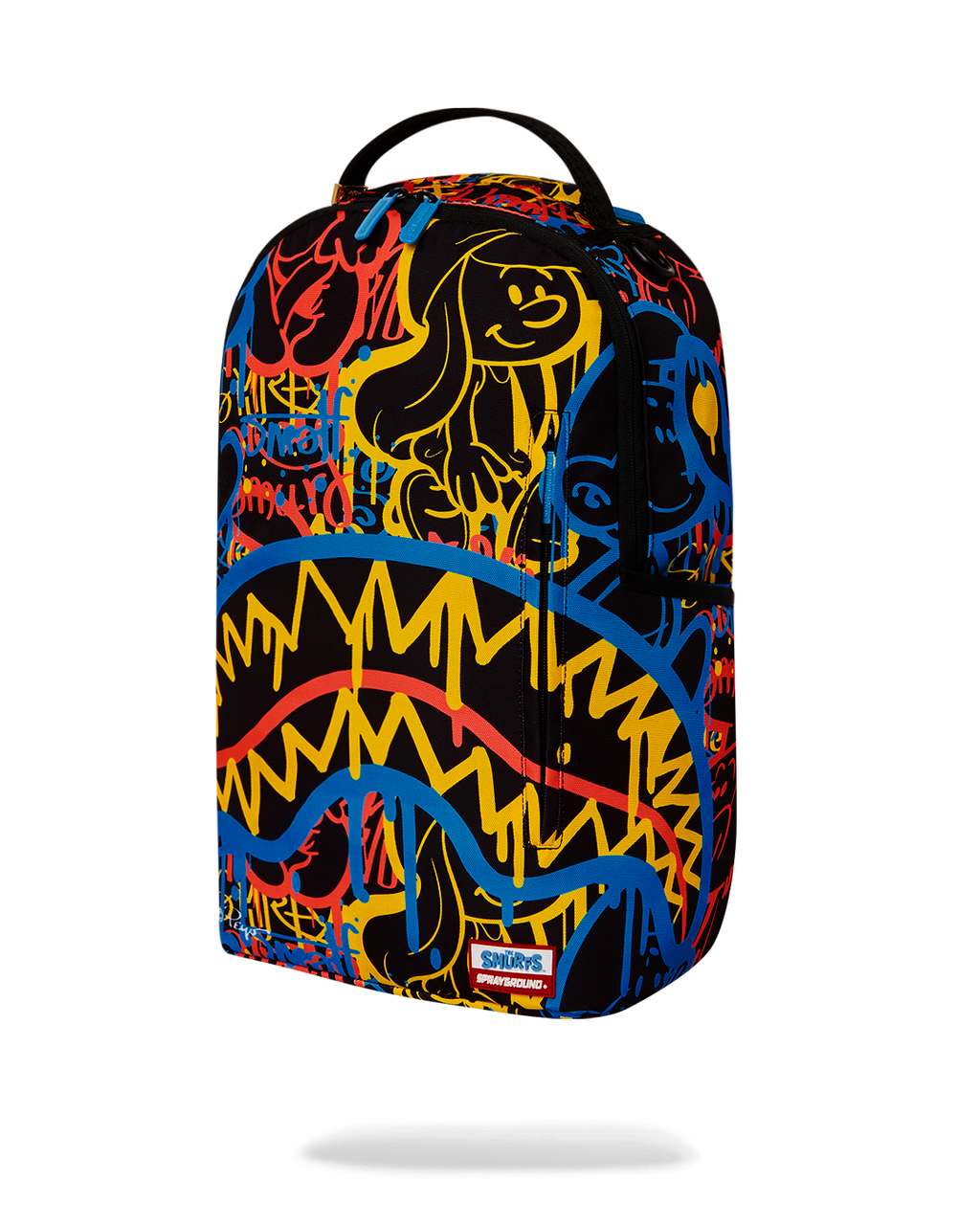 SPRAYGROUND SMURFS NEON DRIP DLXSR BACKPACK