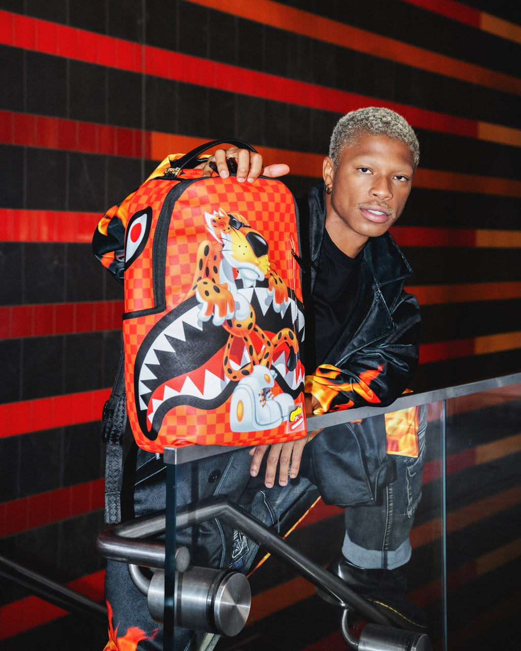 SPRAYGROUND CHEETOS CHESTER CRUNCH BACKPACK