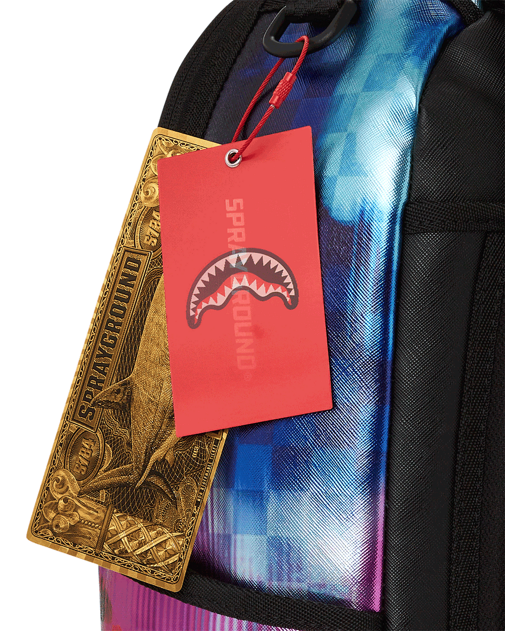 SPRAYGROUND SHARKCLUB ELECTRONICA BACKPACK