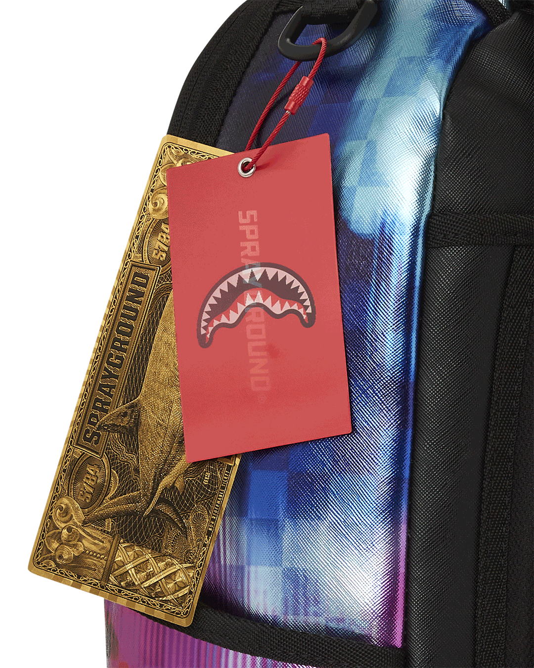 SPRAYGROUND SHARKCLUB ELECTRONICA BACKPACK