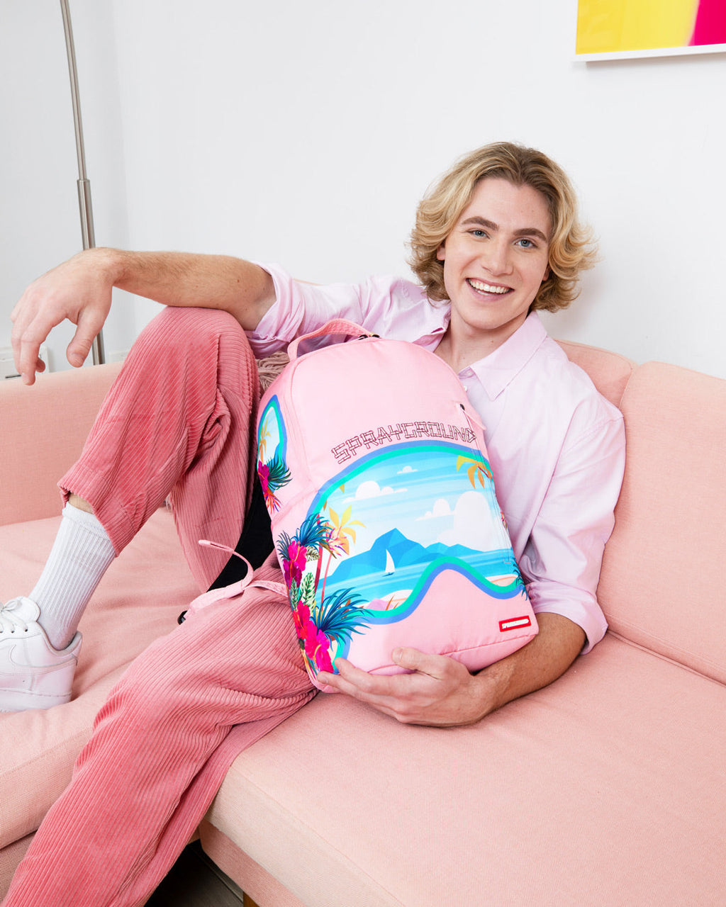 SPRAYGROUND BORA BORA SHARK ISLAND VILLA BACKPACK