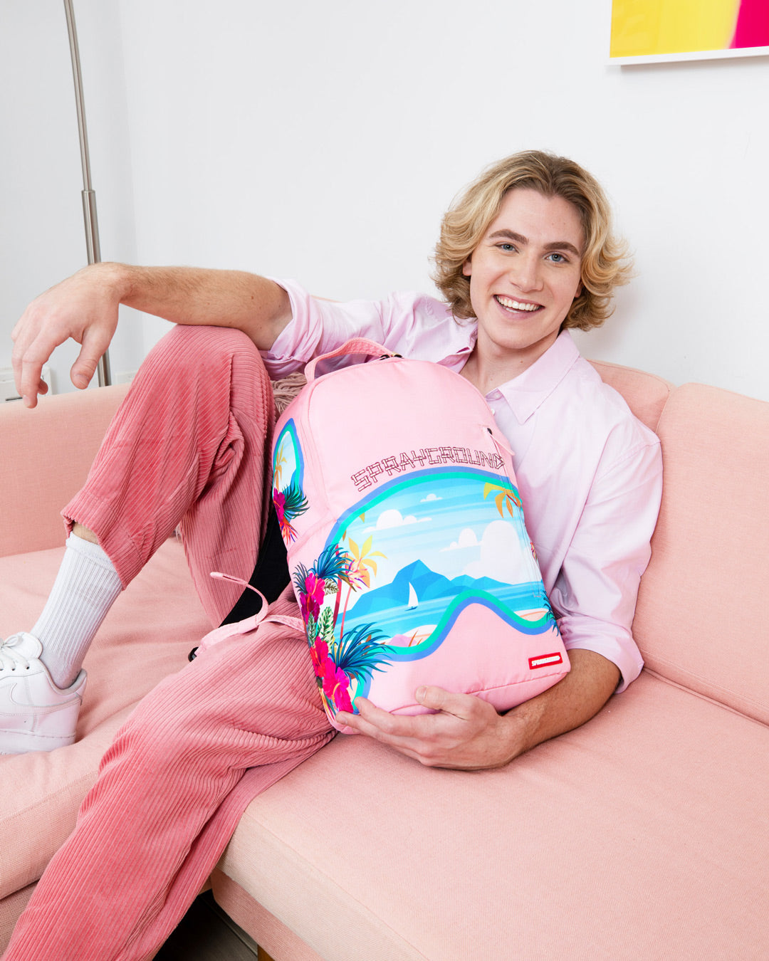 SPRAYGROUND BORA BORA SHARK ISLAND VILLA BACKPACK