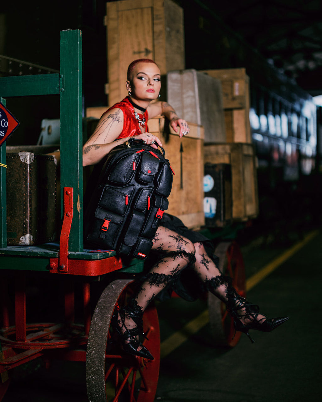 SPRAYGROUND AIRFREIGHT BACKPACK