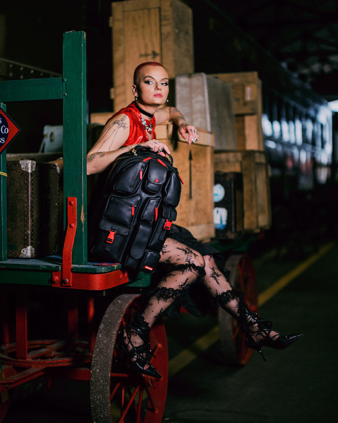 SPRAYGROUND AIRFREIGHT BACKPACK