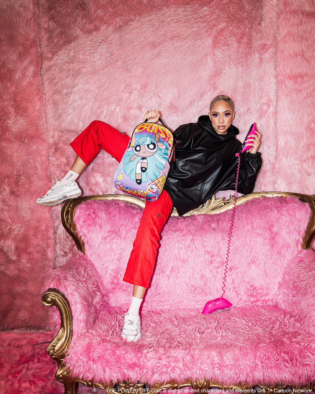 SPRAYGROUND POWER PUFF GIRLS: BLISS ALL DAY DLXSR BACKPACK