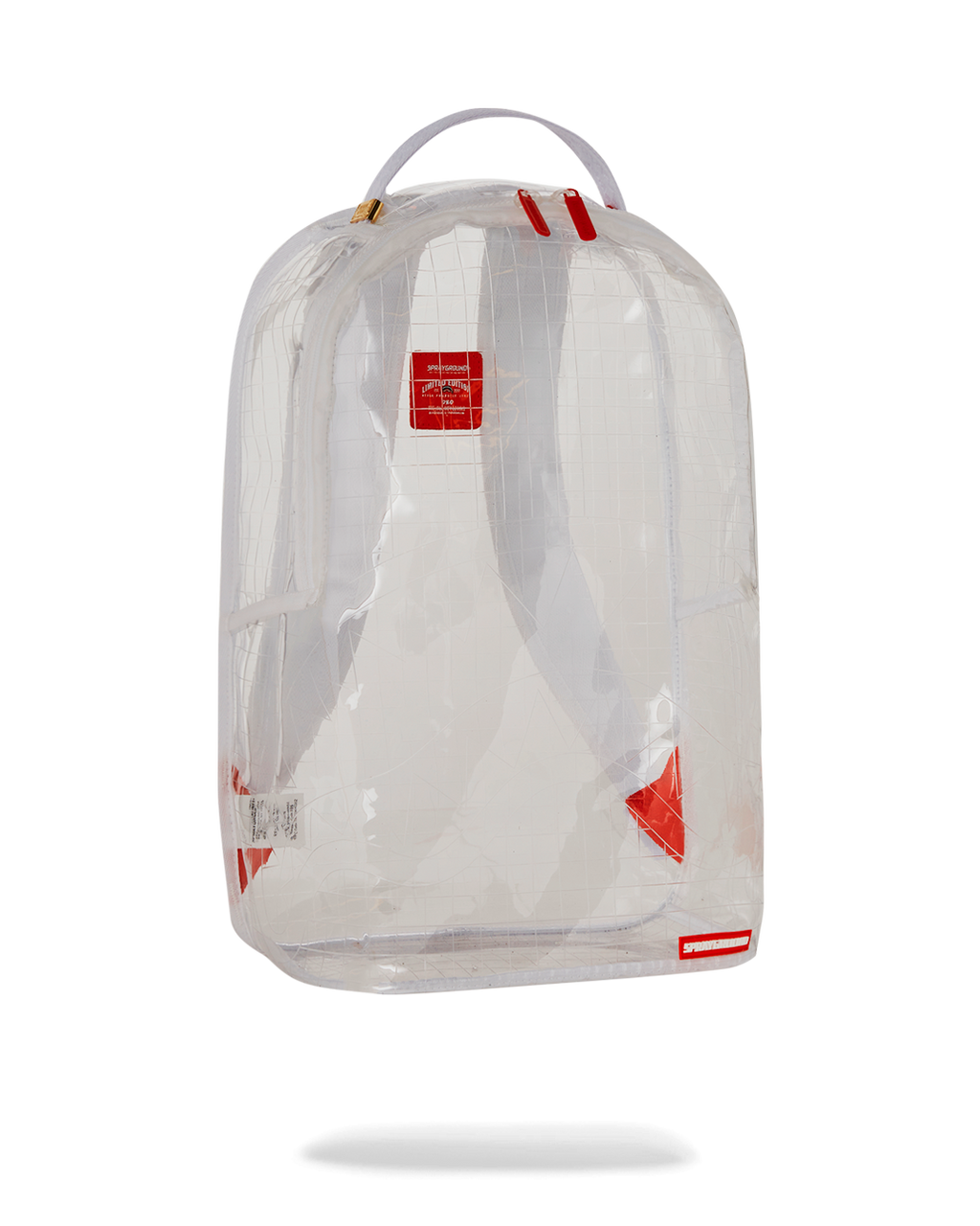 SPRAYGROUND CLEAR VISION SHARKS IN PARIS - 100% ALL CLEAR DLX BACKPACK