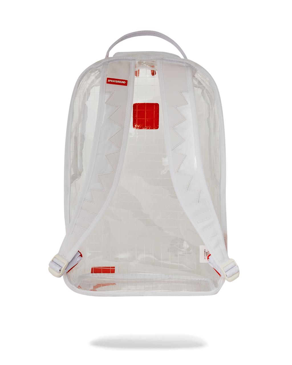 SPRAYGROUND CLEAR VISION SHARKS IN PARIS - 100% ALL CLEAR DLX BACKPACK