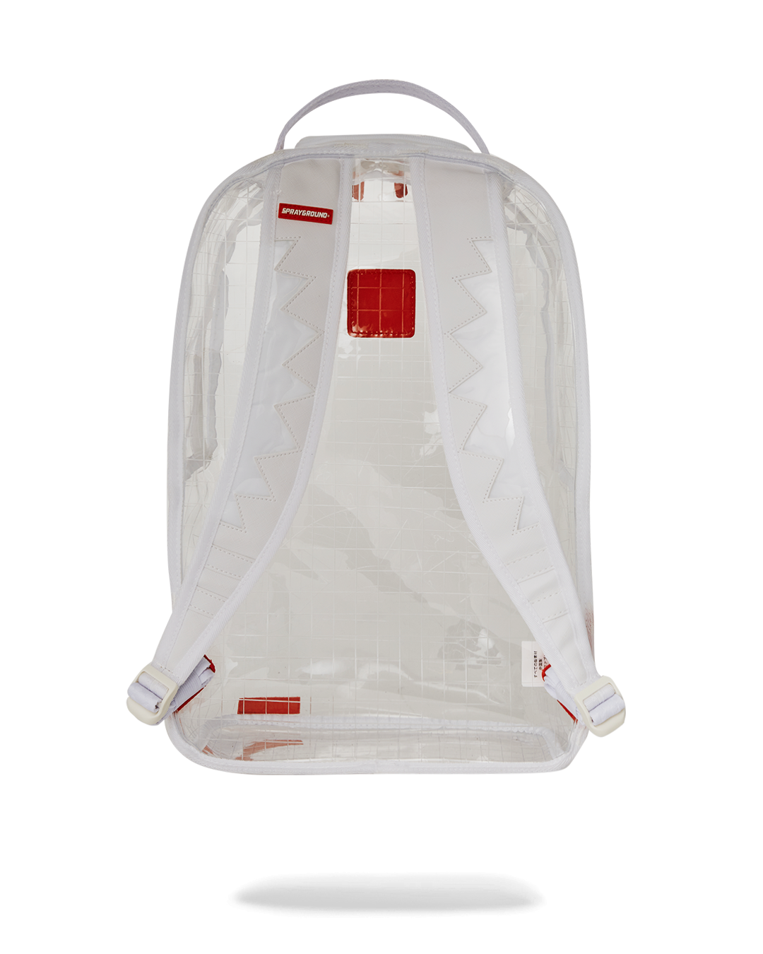 SPRAYGROUND CLEAR VISION SHARKS IN PARIS - 100% ALL CLEAR DLX BACKPACK