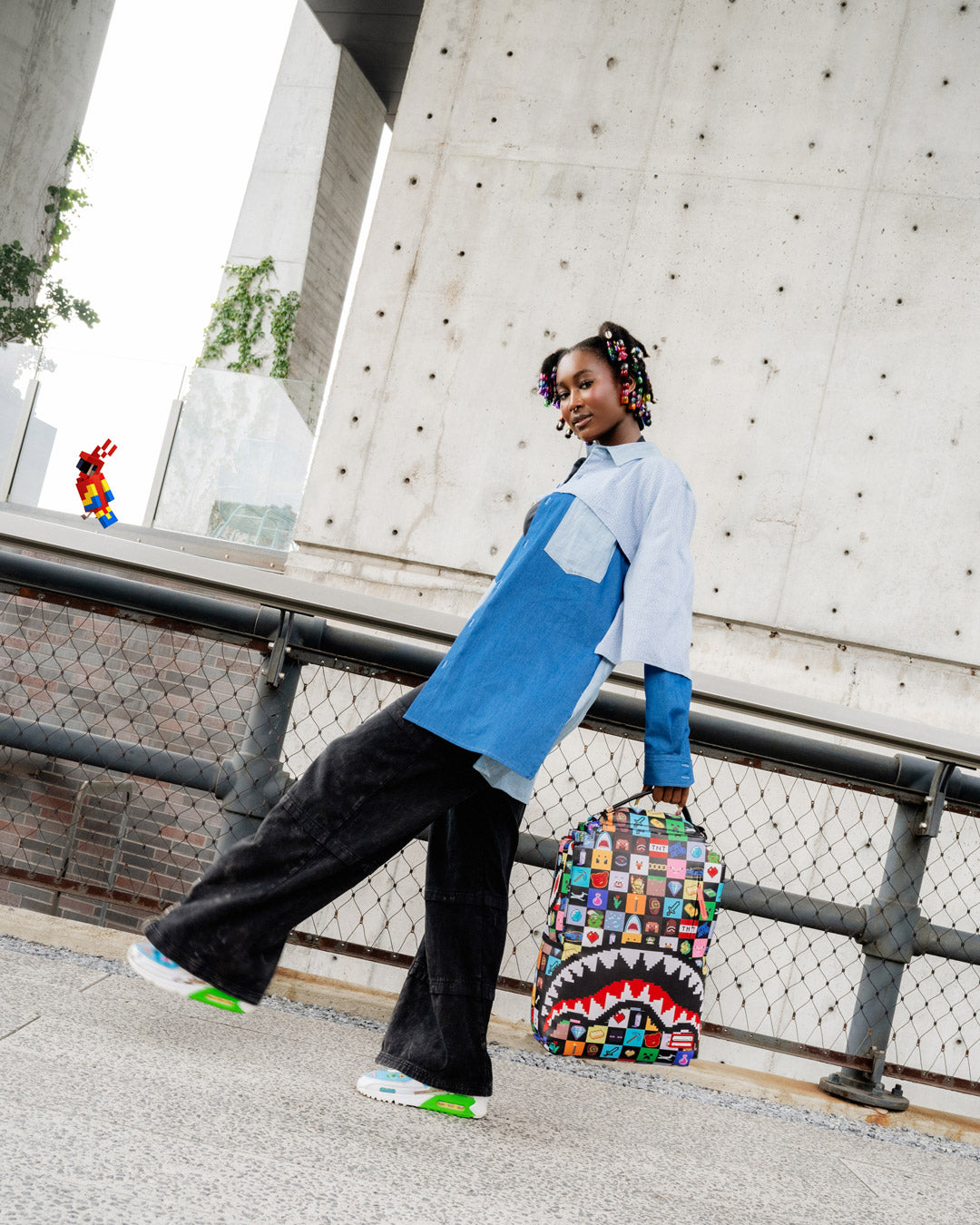 SPRAYGROUND MINECRAFT ULTIMATE CREATIVE MODE BACKPACK