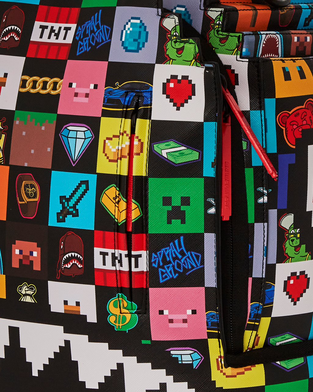 SPRAYGROUND MINECRAFT ULTIMATE CREATIVE MODE BACKPACK