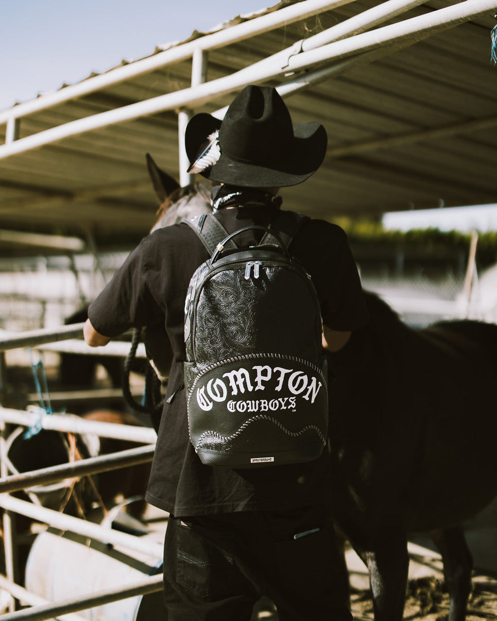 SPRAYGROUND COMPTON COWBOYS WELCOME TO MY CITY BACKPACK