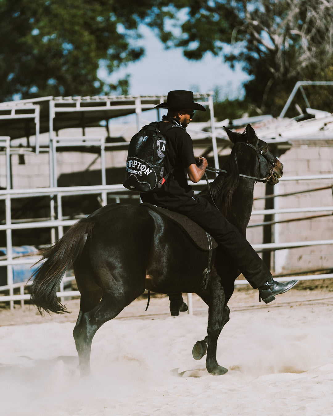SPRAYGROUND COMPTON COWBOYS WELCOME TO MY CITY BACKPACK