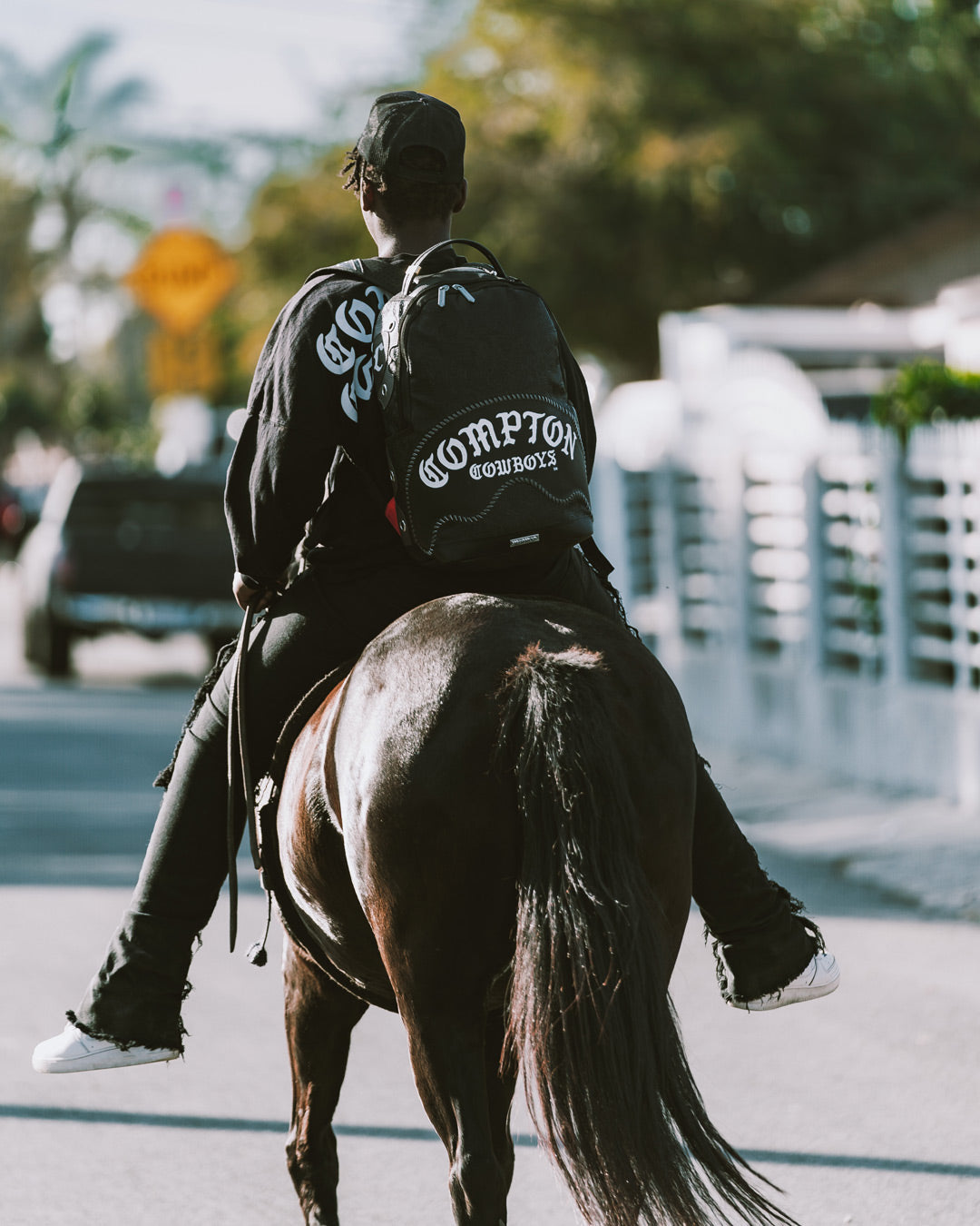 SPRAYGROUND COMPTON COWBOYS WELCOME TO MY CITY BACKPACK