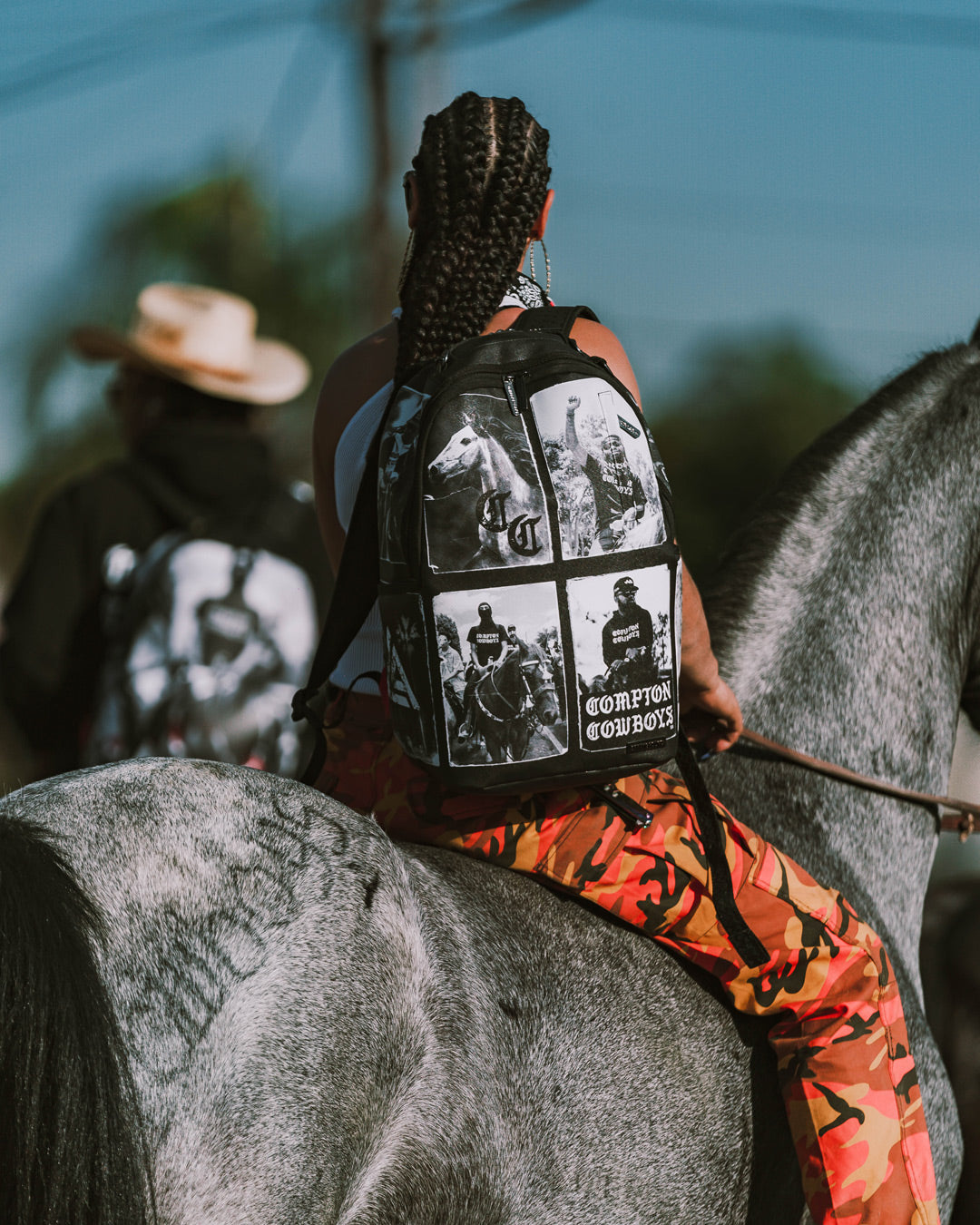 SPRAYGROUND COMPTON COWBOYS HOME ON THE RANGE BACKPACK