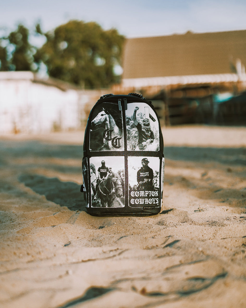 SPRAYGROUND COMPTON COWBOYS HOME ON THE RANGE BACKPACK