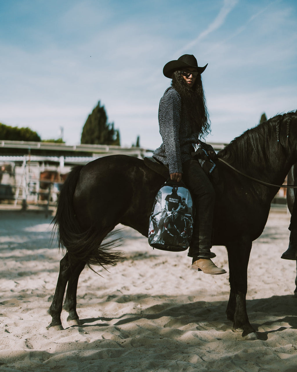 SPRAYGROUND COMPTON COWBOYS RIDE ALONE BACKPACK