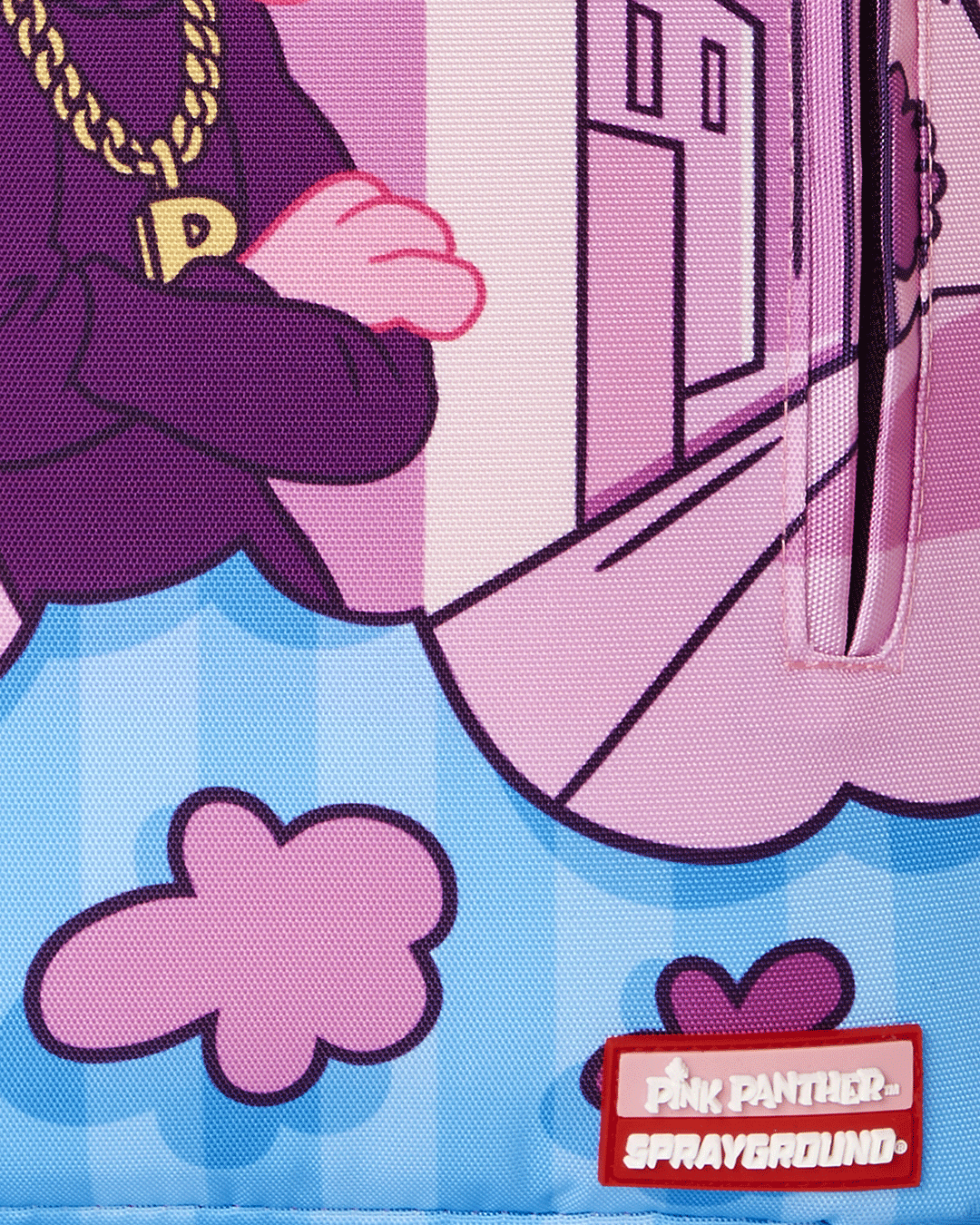 SPRAYGROUND PINK PANTHER CITY STREETS DLXSR BACKPACK