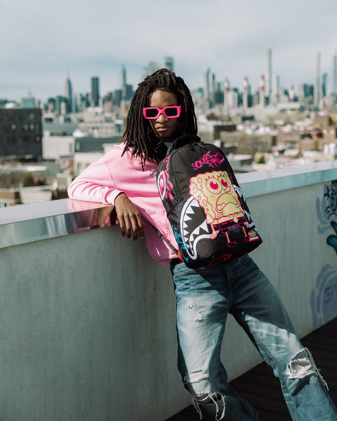 SPRAYGROUND SPONGEBOB BRUH DLXSR BACKPACK