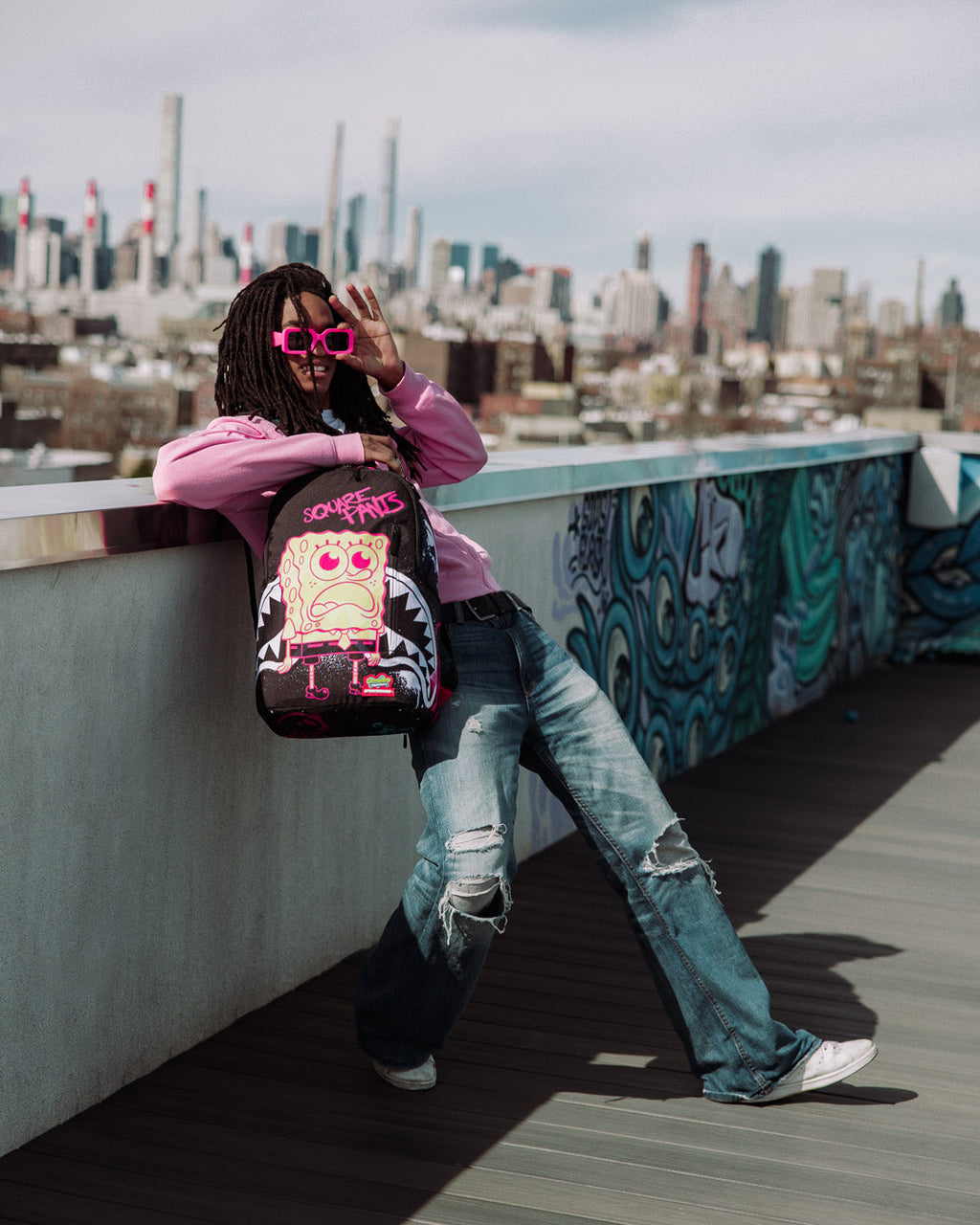 SPRAYGROUND SPONGEBOB BRUH DLXSR BACKPACK