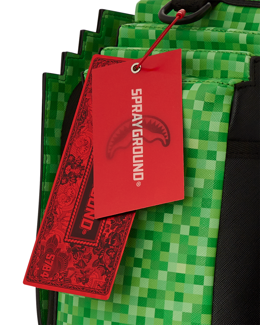SPRAYGROUND MINECRAFT CREEPER SHARK BACKPACK