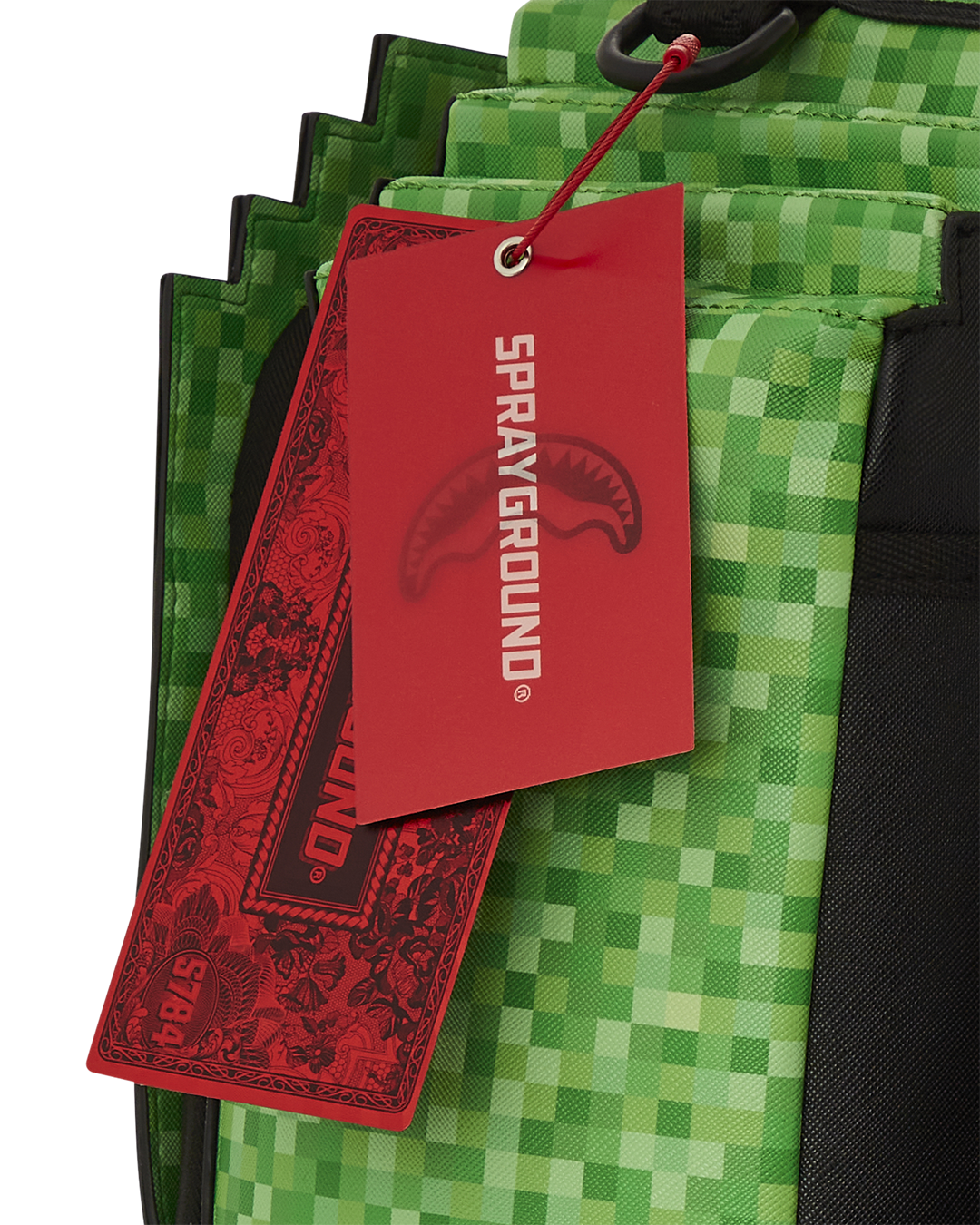 SPRAYGROUND MINECRAFT CREEPER SHARK BACKPACK
