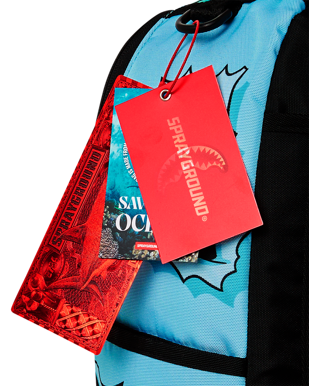 SPRAYGROUND GARFIELD BADBOY FOR RIPPING THE SHARKMOUTH DLXSR BACKPACK