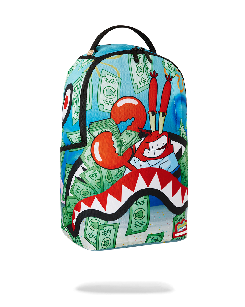 SPRAYGROUND MR. KRABS ACCOUNTS PAYABLE DLXSR BACKPACK