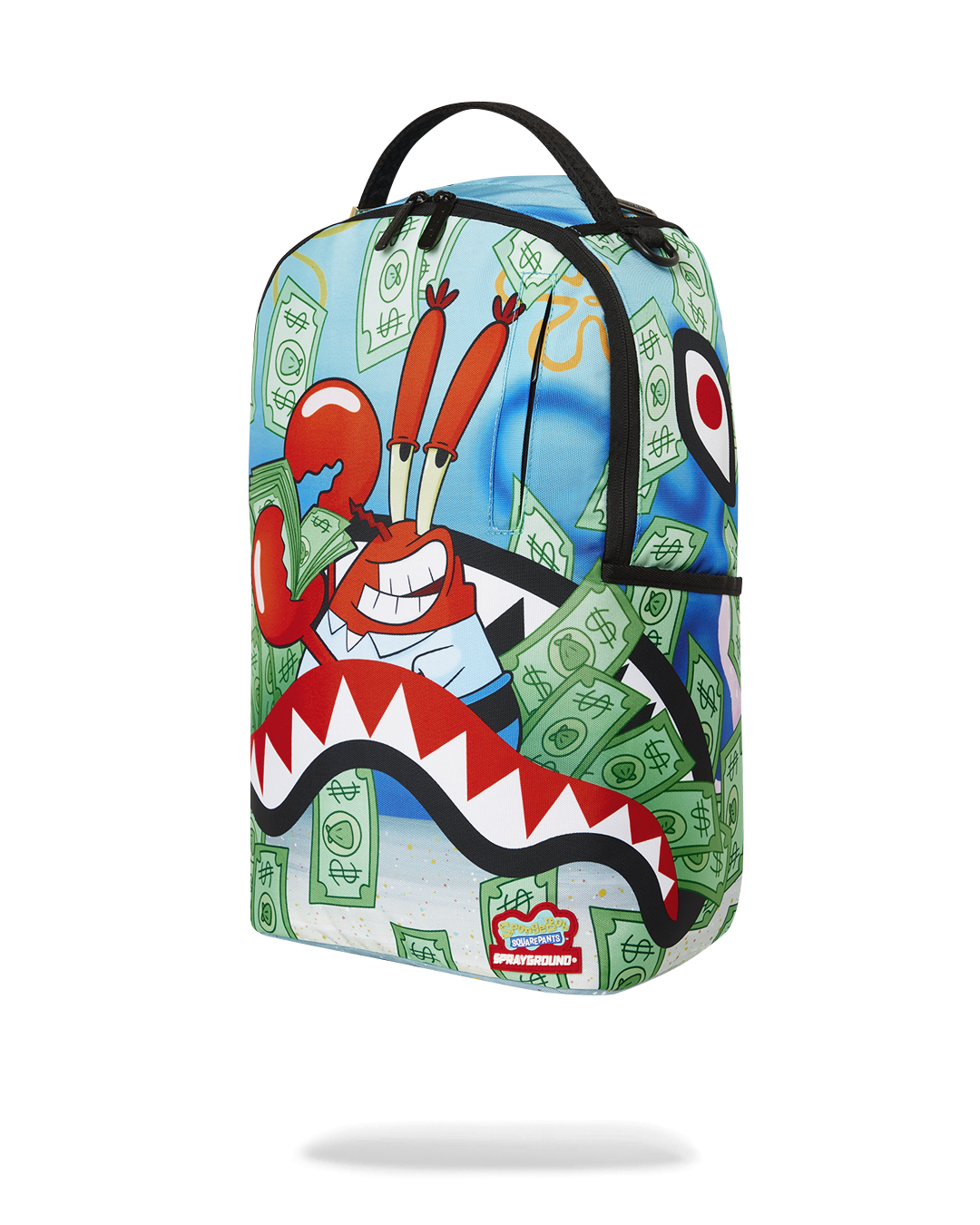 SPRAYGROUND MR. KRABS ACCOUNTS PAYABLE DLXSR BACKPACK