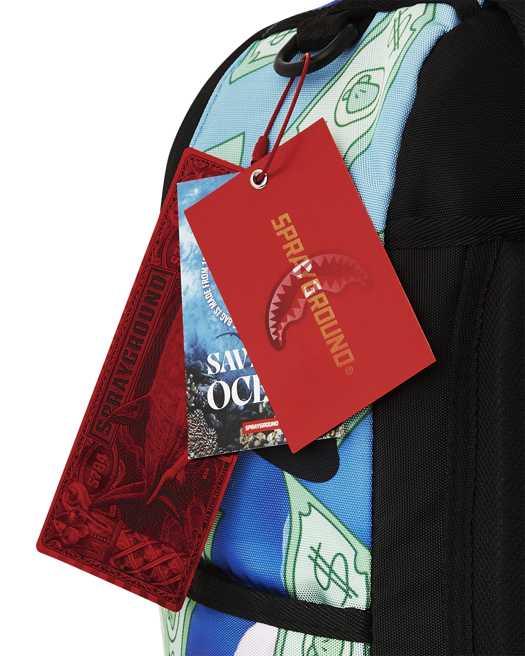 SPRAYGROUND MR. KRABS ACCOUNTS PAYABLE DLXSR BACKPACK