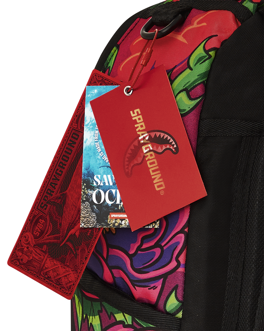 SPRAYGROUND MONEYBEAR MEAN LEAN SHARK MACHINE BACKPACK
