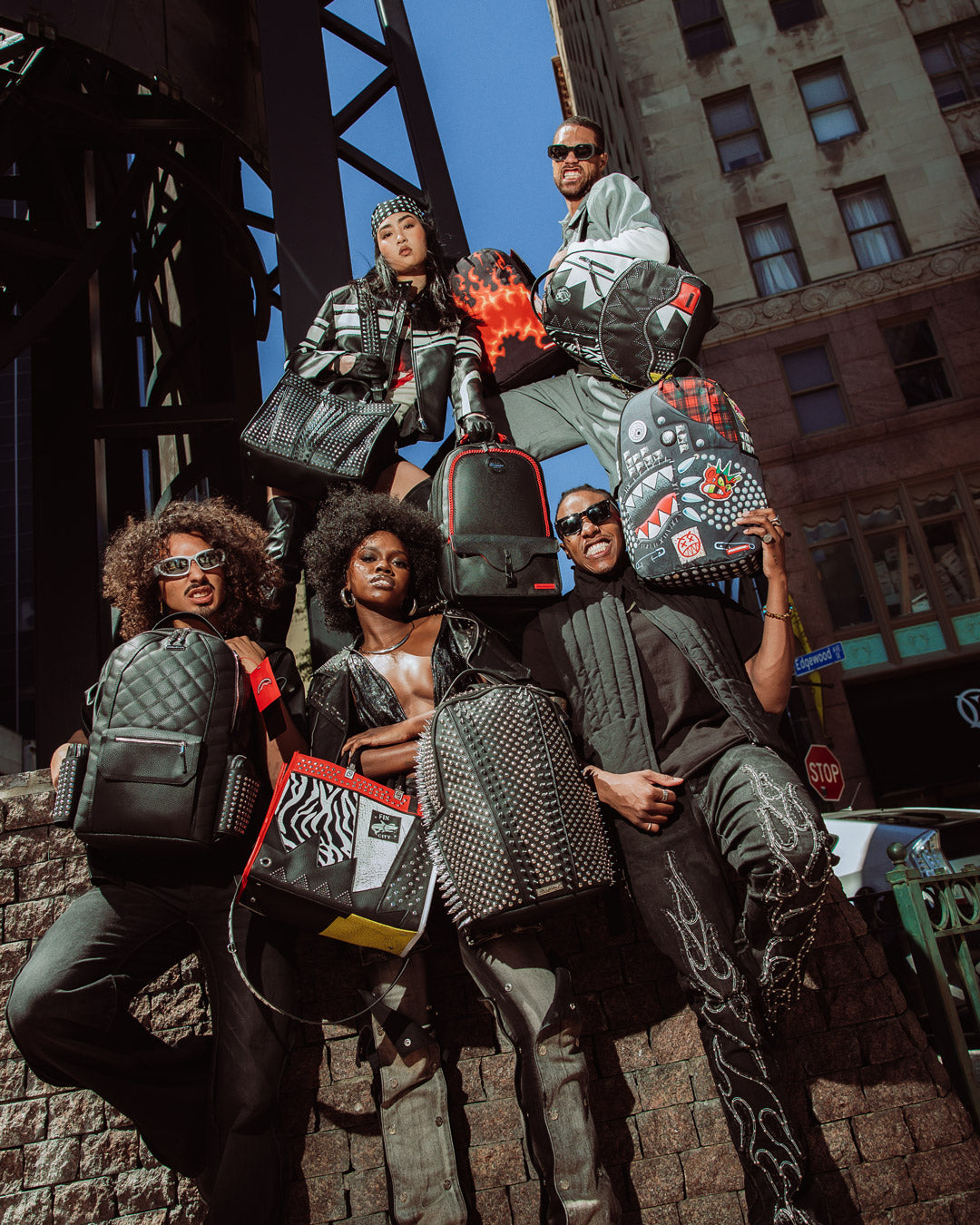 SPRAYGROUND PARTY THRU DAYBREAK BACKPACK