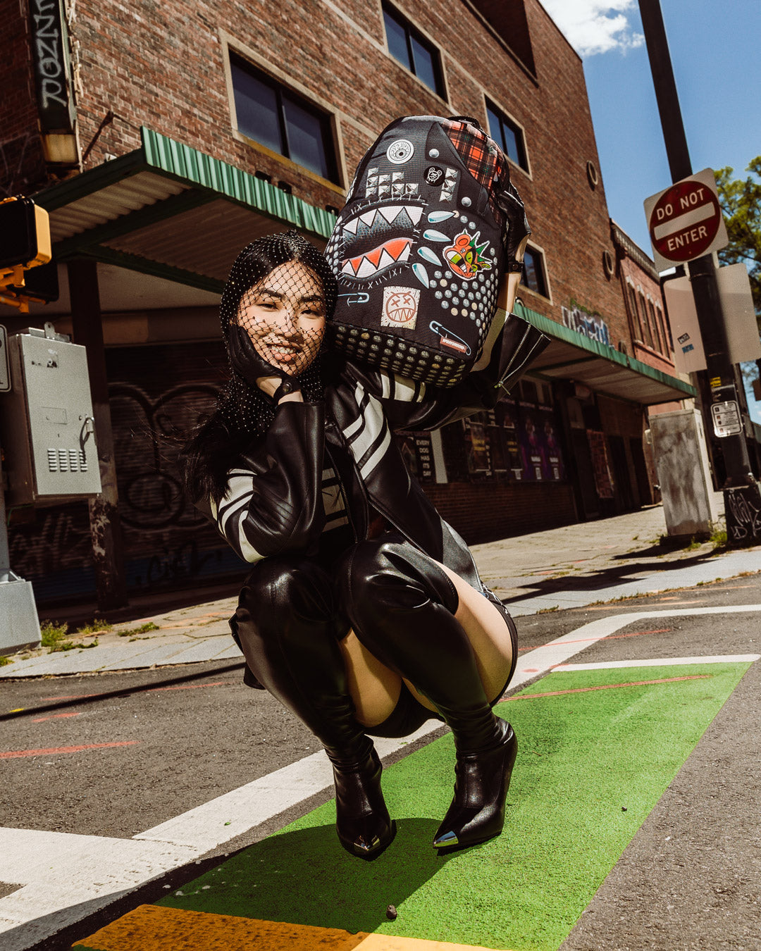 SPRAYGROUND PARTY THRU DAYBREAK BACKPACK