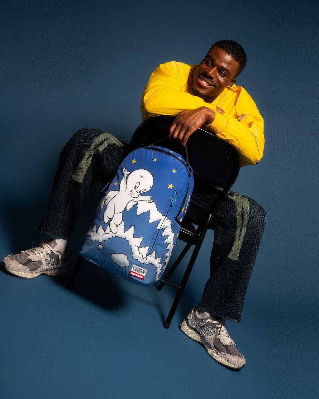 SPRAYGROUND CASPER CLOUDS SHARK DLXSR BACKPACK