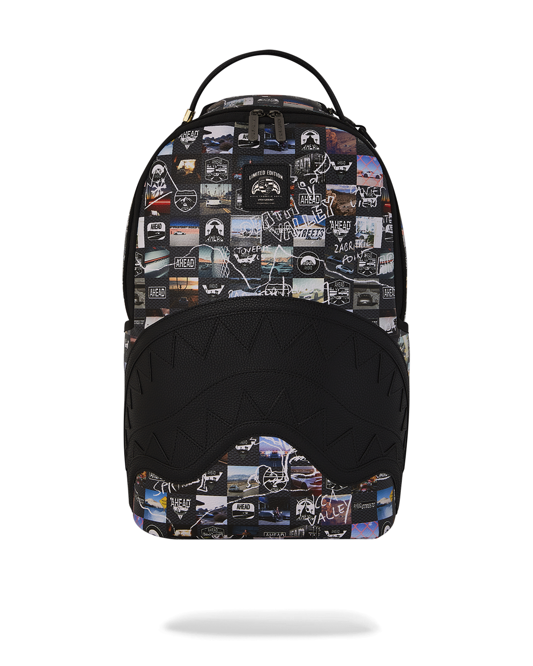 SPRAYGROUND PORSCHE AHEAD COLLAB BACKPACK - LIMITED EDITION