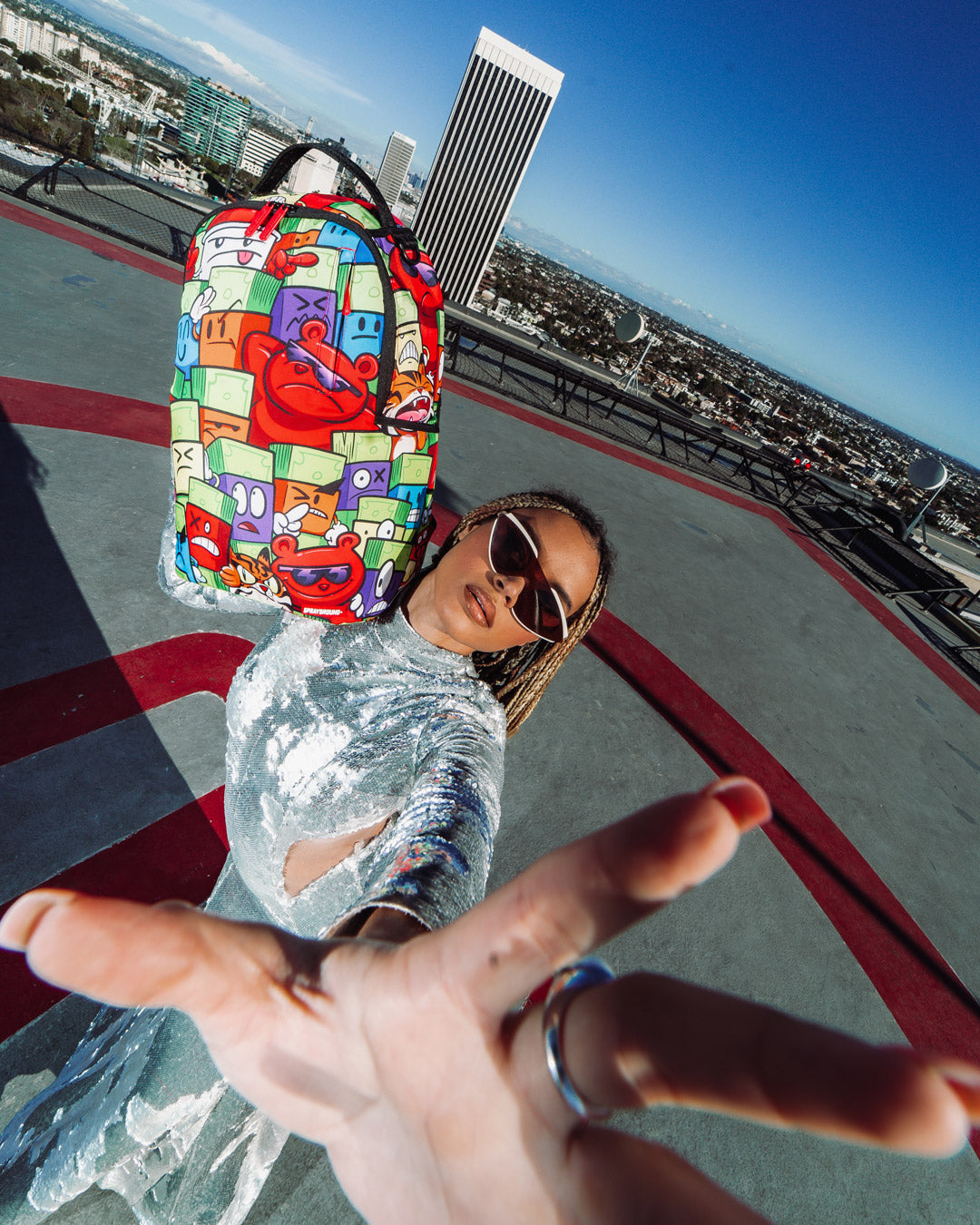 SPRAYGROUND MONEY TOO DEEP DLXSR BACKPACK