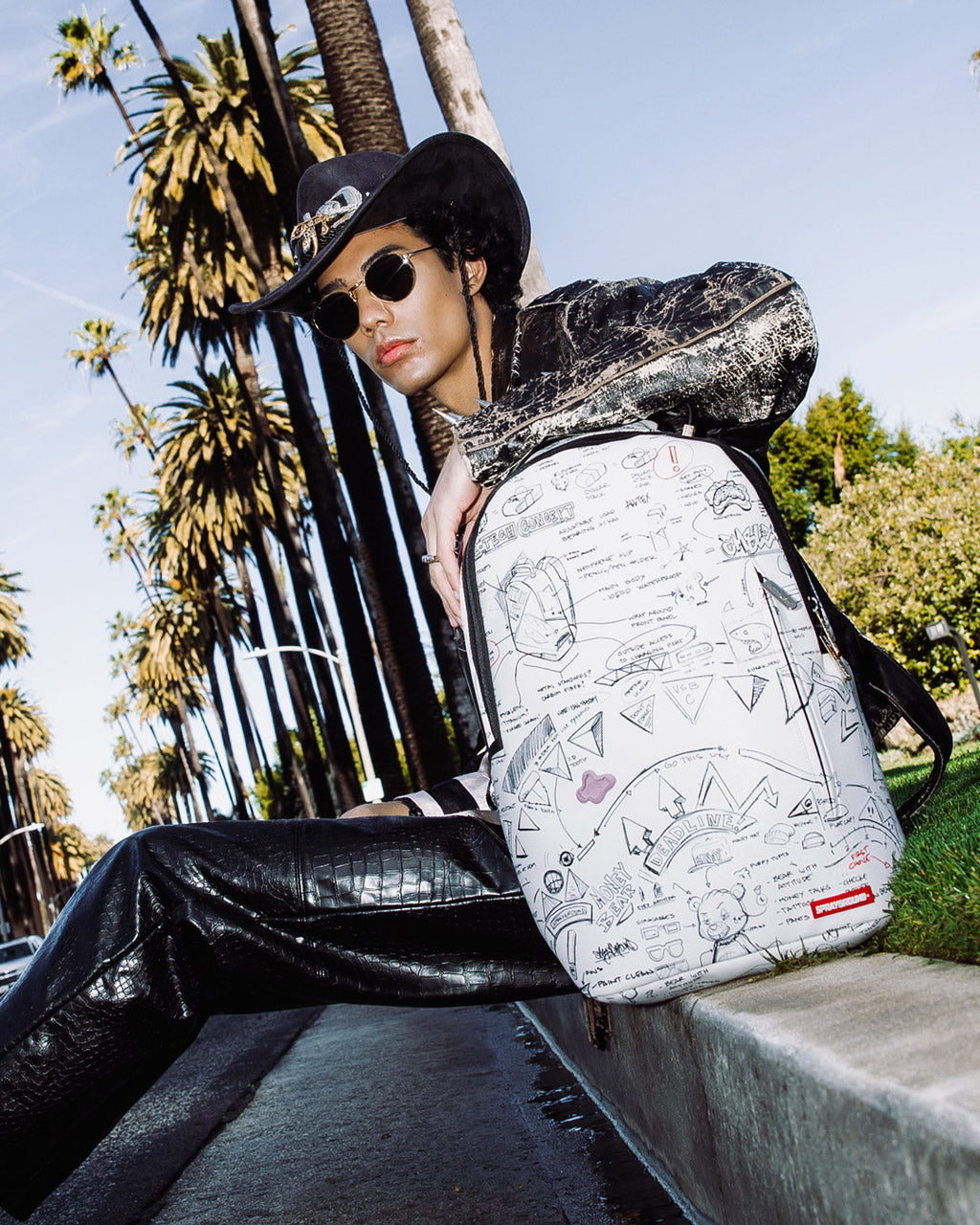 SPRAYGROUND THE DAILY DOODLE DLXSV BACKPACK
