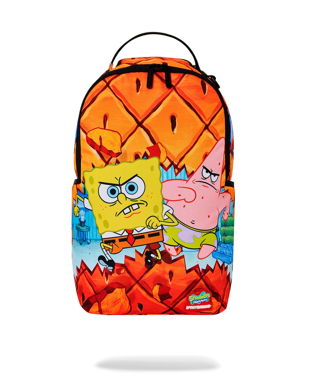 SPRAYGROUND DON'T MESS WITH THE SPONGEBOB DLXSR BACKPACK