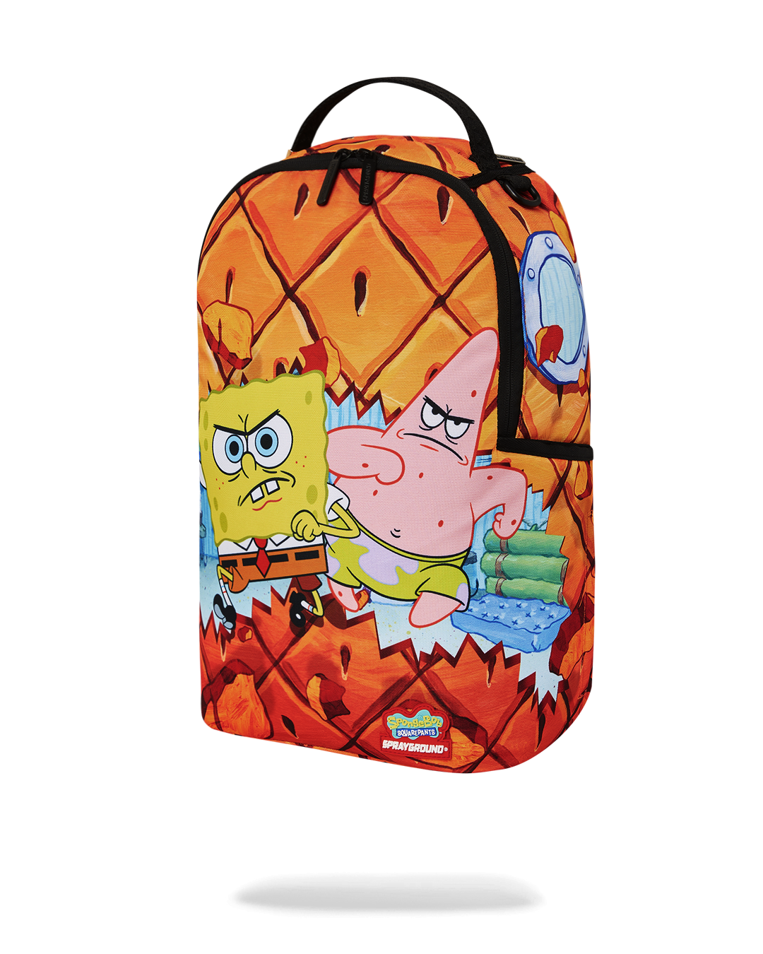 SPRAYGROUND DON'T MESS WITH THE SPONGEBOB DLXSR BACKPACK