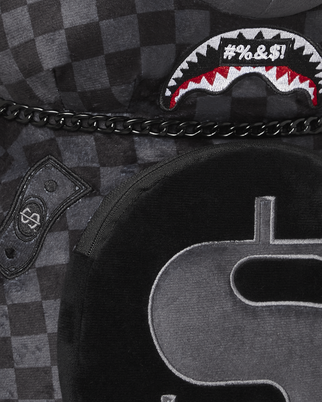 SPRAYGROUND 'WHAT THE BEEP' SHARK MONEYBEAR TEDDYBEAR BACKPACK