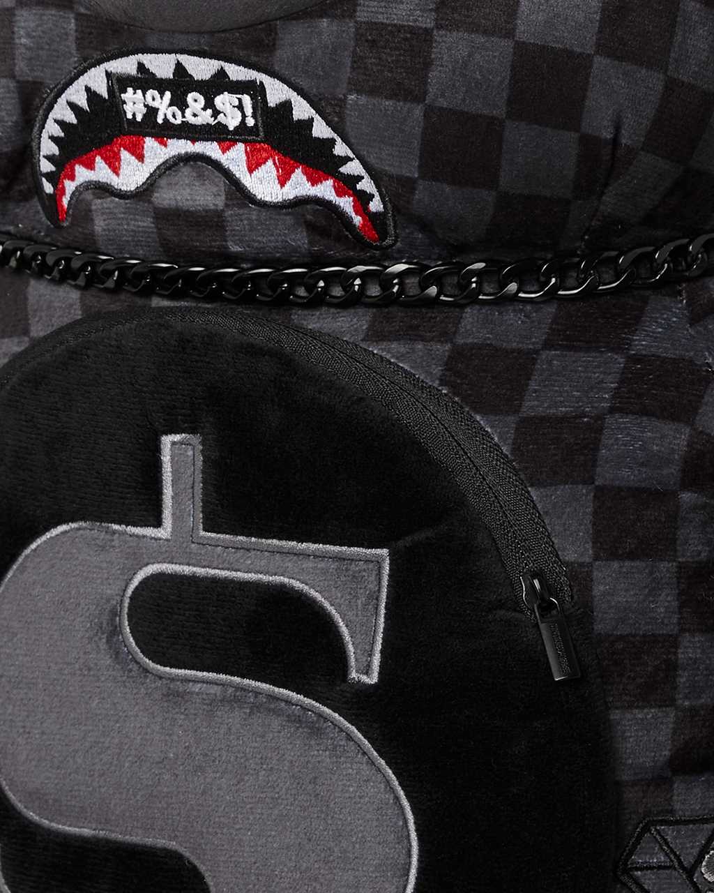 SPRAYGROUND 'WHAT THE BEEP' SHARK MONEYBEAR TEDDYBEAR BACKPACK