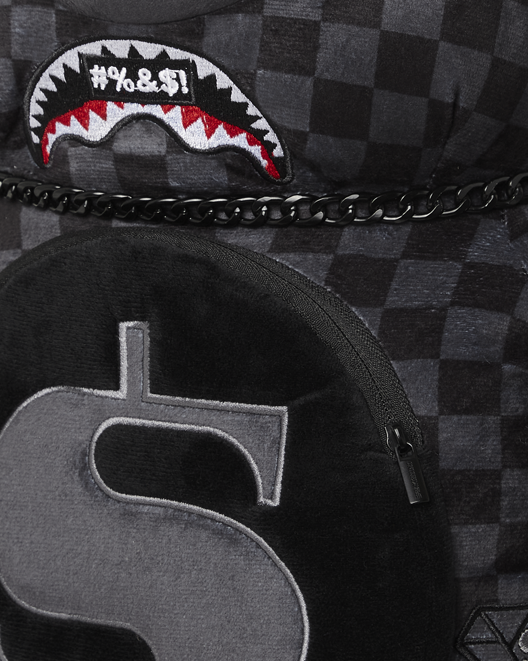 SPRAYGROUND 'WHAT THE BEEP' SHARK MONEYBEAR TEDDYBEAR BACKPACK